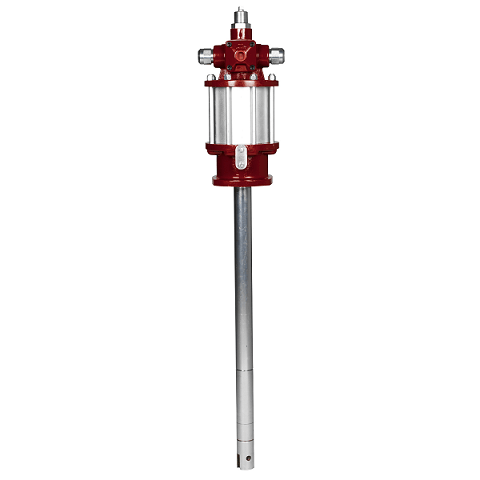 7795-A5 by Alemite | Grease Pump | Pneumatic Industrial | Drum size: 400Lb | Material Outlet: 1/2" Female NPTF | 100 PSI