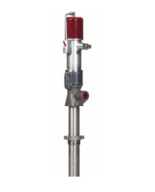 7835-SDTR1 by Alemite | Chemical and Material Handling Pumps | Light | Heavy Duty | Drum size: 55 Gallons | Material Outlet: 3/4" Female NPTF | Seal Material: PTFE | Stainless Steel