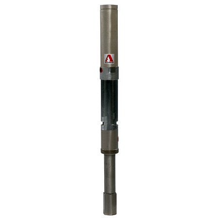 7880-C1 by Alemite | Chemical and Material Handling Pumps | Light | Medium Duty | Drum size: Stub | Material Inlet: 1" Female NPTF | Material Outlet: 3/8" Female NPTF | Seal Material: PTFE | Stainless Steel