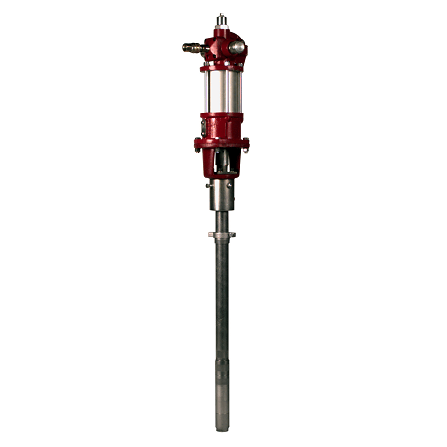 7886-A5 by Alemite | Chemical and Material Handling Pumps | Medium | Heavy Duty | Drum size: 400Lb | Material Outlet: 1" Female NPTF | Seal Material: Buna | Carbon Steel