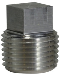 79652 by Midland | Square Head Plug | 3/8" Size | Aluminum