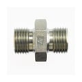 8055-16-16 by Brennan Inc. | 16mm Male Metric x 16mm Male Metric Nipple | Straight | Steel