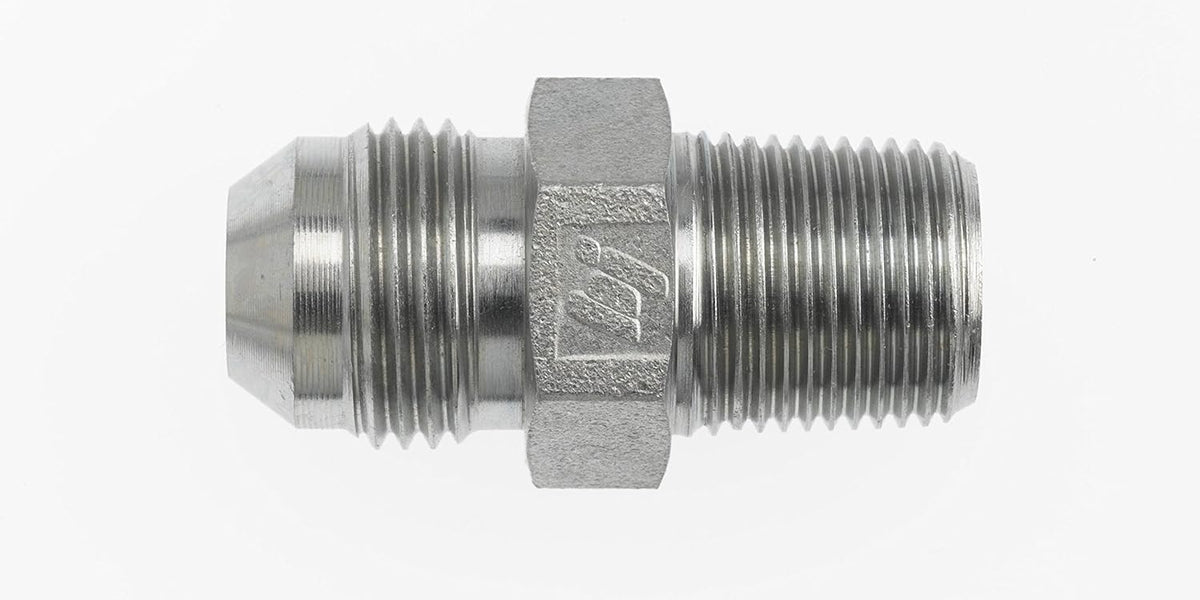 7000-12-12 by Brennan Inc. | -12 Male JIC x -12 Male BSPT