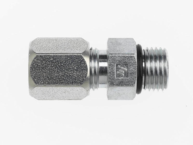 C6400-08-10-O-SS by Brennan Inc. | -08 Bite Type x -10 Male O-Ring Boss | Straight | Stainless Steel