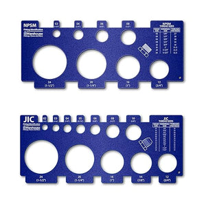 American Thread Identification Kit | Includes: Thread Pitch Gauge, Fit ...
