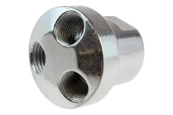 3002 by Coilhose | Tri-Pod Manifold | 3 Port | 1/4" Female NPT Thread Inlet x 1/4" Female NPT Thread Outlet | Aluminum