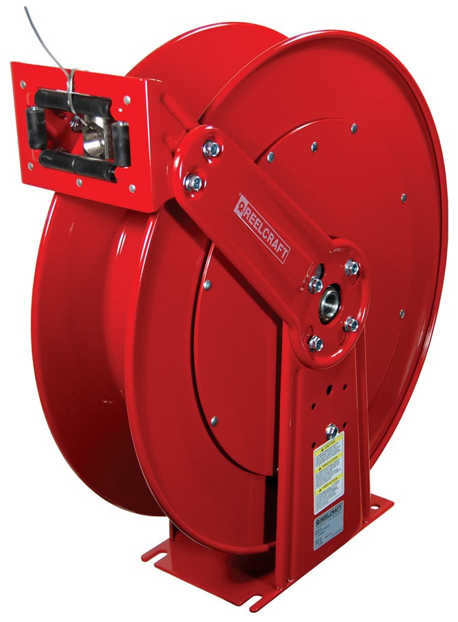 83000LP by Dixon Valve | Reelcraft® 80000 Series | Spring Driven Hose Reel - without Hose | 50ft of 3/4", or 100ft of 1/2" Hose Capacity | Steel