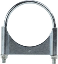 841045 (841-045) by Midland | Muffler Clamp | Guillotine | Size: 4-1/2" | Zinc Plated Carbon Steel