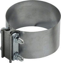 845400 (845-400) by Midland | Exhaust Butt Clamp | 76mm Width | Size: 4" | Aluminized Steel