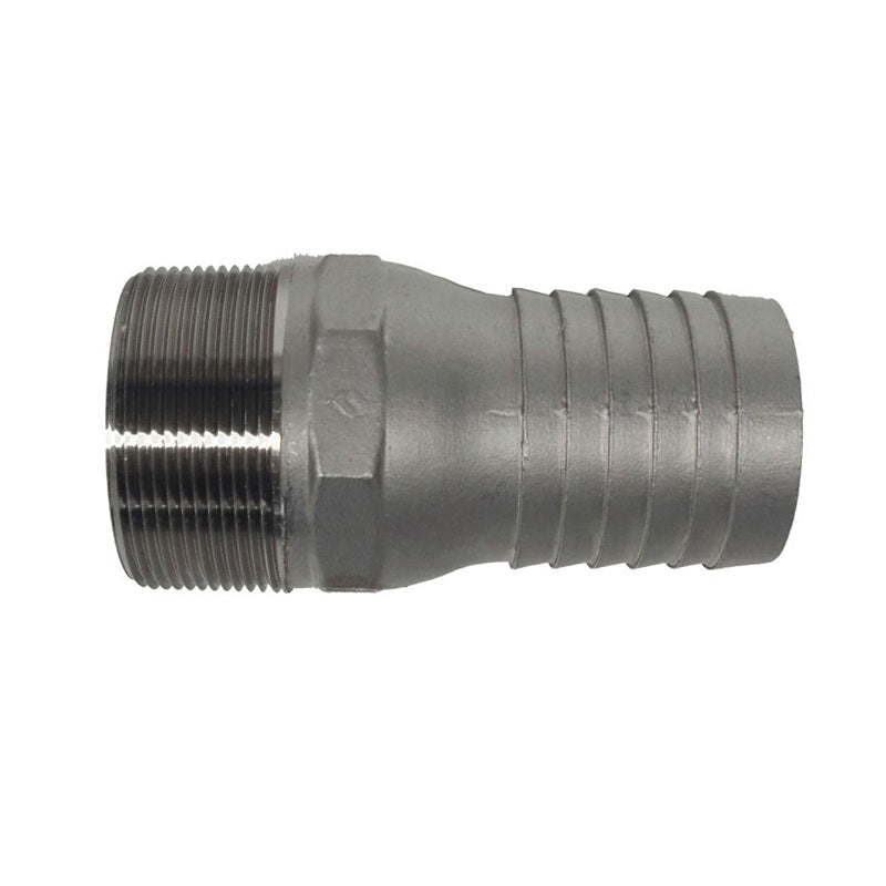 85640050 (PTCN50) by PT-Coupling | Combination Nipple | 1/2" Hose Shank x 1/2" Male NPT | Aluminum