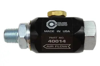 40014 by Coilhose | 1/4" In-Line Lubricator | Anodized Aluminum | 5.0 cc Capacity