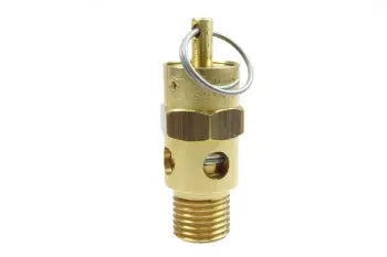 SV125 by Coilhose | ASME-Approved Relief Valve | 125 PSI | 105 SCFM Relief Rate | Brass