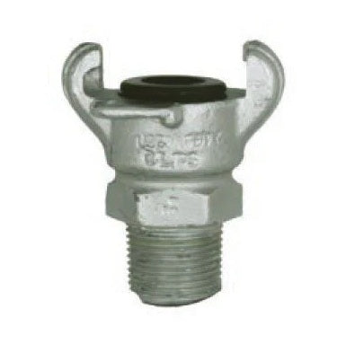 90000049 (UCME25) by PT-Coupling | Type UCME | Universal / Chicago-Style Adapter | 1/4" Claw Coupling x 1/4" Male NPT | Ductile Iron