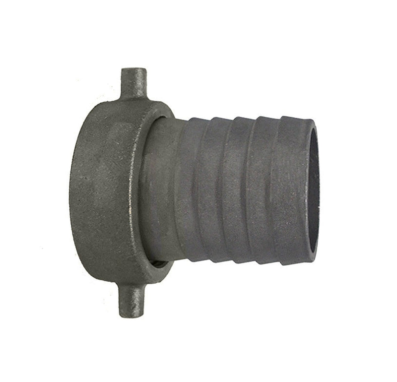 90070025 (PL25-MFSM) by PT-Coupling | 2-1/2" Discharge & Suction Hose Coupling | Female Shank | Plated Ductile Iron with Plated Ductile Iron Swivel Nut & Gasket