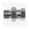 9024-24-24 by Brennan Inc. | -24 Male BSPP x -24 Female BSPP Swivel | Straight | Steel