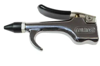 601 by Coilhose | 600 Series | Blow Gun with Rubber Tip | Chrome-Plated Zinc