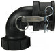 90PPD150 by Dixon Valve | Cam & Groove Coupler | 90° Elbow | Type D | 1-1/2" Coupler x 1-1/2" Female NPT | Polypropylene