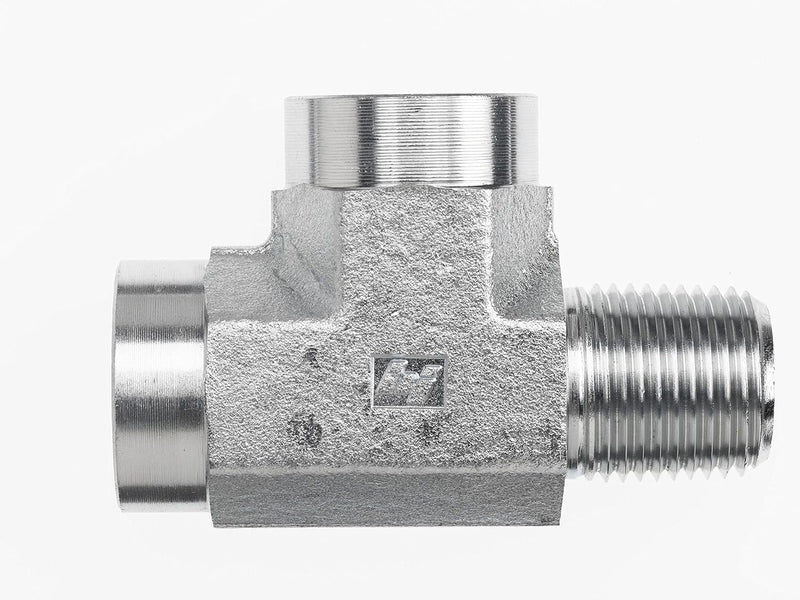 5602-08-08-08-FG by Brennan Inc. | -08 Male Pipe x -08 Female Pipe x -08 Female Pipe Street | Tee | Forged Steel