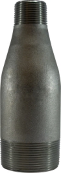 92110 (92-110) by Midland | XXH Swage Nipple | 1" Male Pipe x 1/2" Male Pipe | Straight | Steel