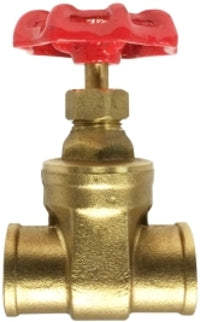 940147LF (940-147LF) by Midland | Lead Free Gate Valve C x C | 2" Solder End x 2" Solder End | Straight | Brass