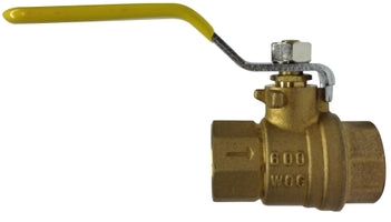 948142 (948-142) by Midland | Full Port Safety Exhaust Ball Valve | Vented | 3/8" Female Thread x 3/8" Female Thread | Straight | Brass