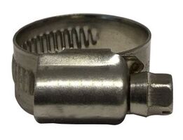 96080 by Midland | Lined Embossed Marine Non-Perforated Worm Gear Clamp | 12mm Width | Adjustment Range: 2.362" to 3.15" / 60mm to 80mm | 316 Stainless Steel