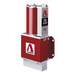 9920 by Alemite | Oil Pump | Pneumatic RAM - Stationary | Material Inlet: 1" Female NPTF | Material Outlet: 1" Female NPTF