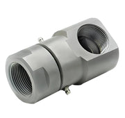 9SS12FP75XFP75-440-ETP by Super Swivel | 5037-440-ETP | 3/4-14 Female Pipe NPTF x 3/4-14 Female Pipe NPTF | 0.609" Through Hole | 90° Elbow | Stainless Steel | Extreme Viton® Seal