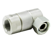 9SS12FP75XPS75-Z-V by Super Swivel | 6230-Z-V | 3/4-14 Female Pipe NPTF x 3/4-14 Female Pipe Swivel NPSM | 0.521" Through Hole | 90° Elbow | Zinc | Viton Seal