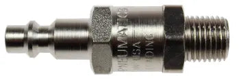 1503LF by Coilhose | FilterPlug™ | 1/4" Industrial Filtering Connector | 3/8" Male NPT Thread | Straight | Plated Steel