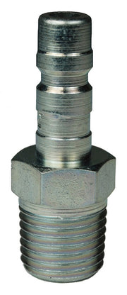 A2M2 by Dixon Valve | Pneumatic Quick Disconnect Coupling | A-Series | 1/4" Male NPTF x 1/4" Body Size | Compact Plug | Steel