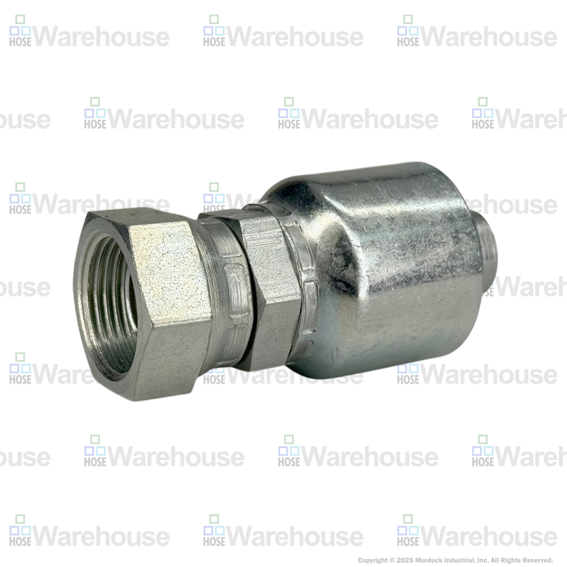 A05-12x12 by Couplamatic | A Series Coupling | 3/4" Hose ID x 3/4-14 Thread Female Swivel NPSM | Straight