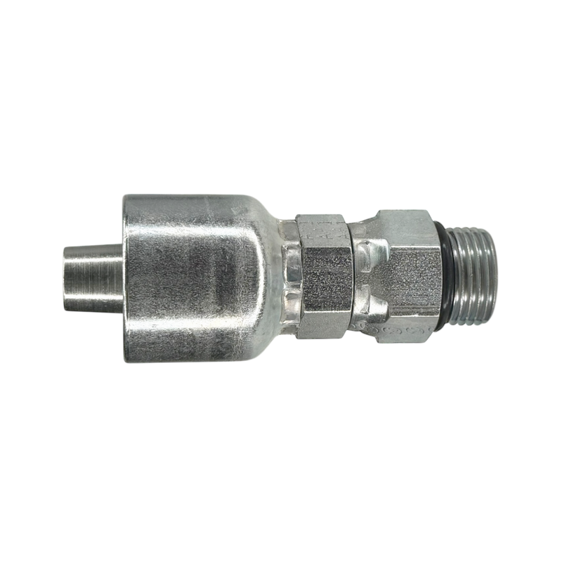 A12-8x8 by Couplamatic | A Series Coupling | 1/2" Hose ID x 3/4x16 Thread ORB Male Swivel | Straight