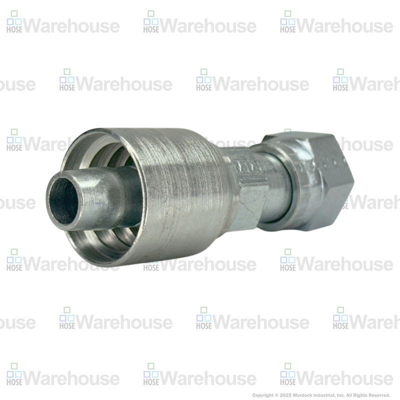 A30-12x12 by Couplamatic | A Series Coupling | 3/4" Hose ID x 1-3/16x12 Thread O-Ring Face Seal | ORF Female Swivel | Straight