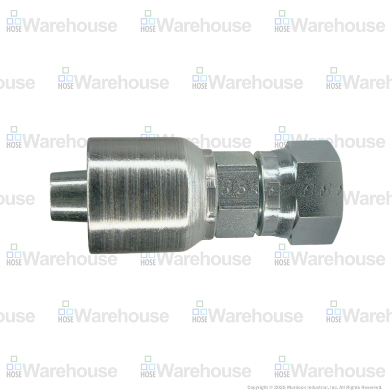 A30-12x12 by Couplamatic | A Series Coupling | 3/4" Hose ID x 1-3/16x12 Thread O-Ring Face Seal | ORF Female Swivel | Straight