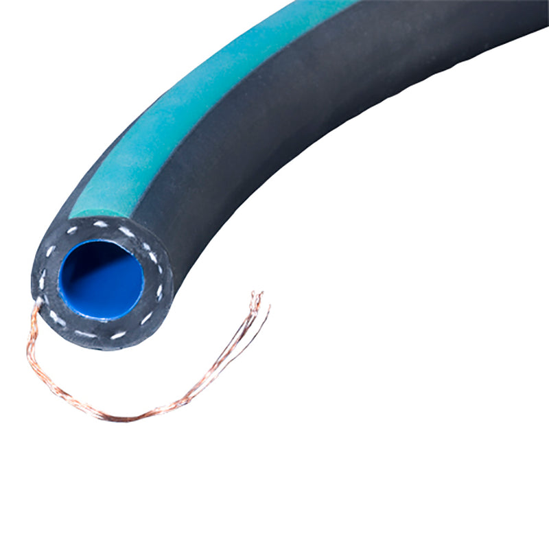 A4143S-08X100 Kuri-Tec by Kuriyama | A4143S Series | Medium Pressure Paint Fluid Transfer Hose with Static Wire | 1/2" ID | .875" OD | Black | 100ft Length