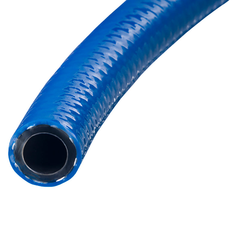 A4176-04X100 Kuri-Tec by Kuriyama | A4176 Series | Conductive PVC Air Hose with Polyurethane Cover | 1/4" ID | .500" OD | Blue | 100ft Length
