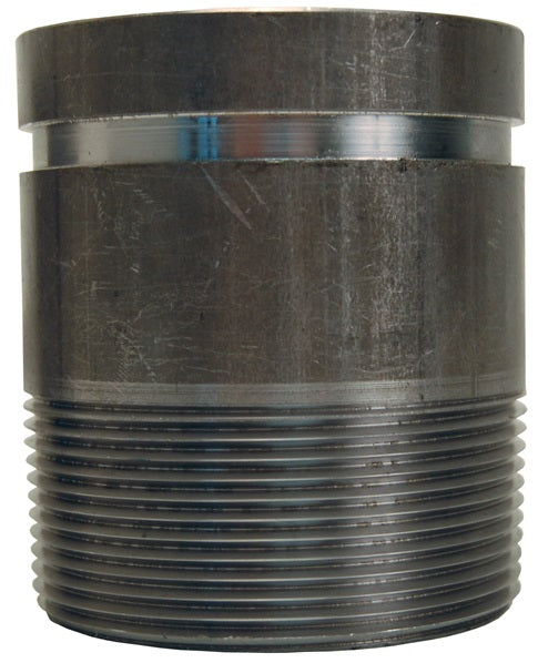 A714 by Dixon Valve | Series-AN | Long Pipe Style Nipple | 4" Grooved End x 4" Male NPT | Carbon Steel