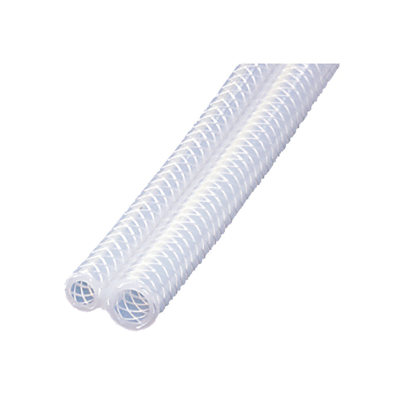 A9350-04080-04S Kuri-Tec by Kuriyama | A9350 Series | Dual Line Herbicide / Fertilizer Spray Hose | Translucent Yarn-Reinforced Polyethylene | Line 1: 1/4" ID (.457" OD) | Line 2: 1/2" ID (.740" OD) | 400ft Length
