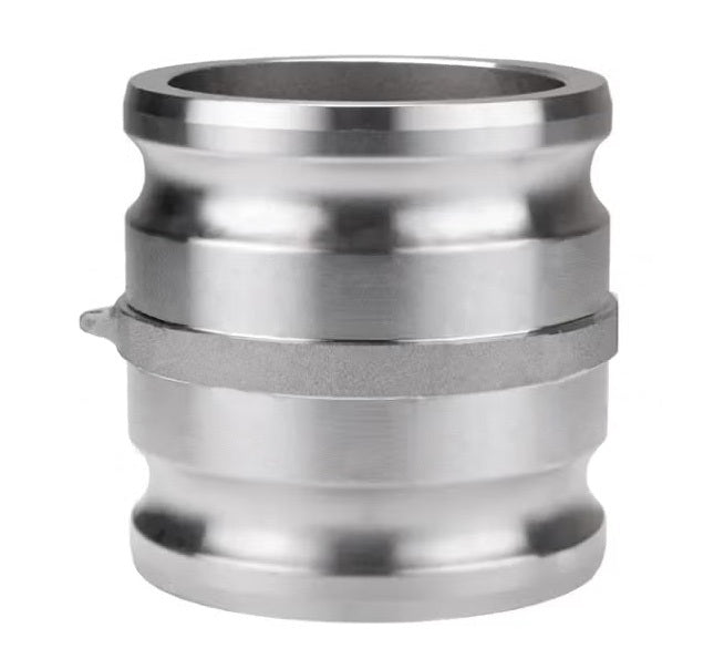 300-AA-SS by Dixon Valve | Cam & Groove Spool Adapter | Type AA | 3" Adapter x 3" Adapter | 316 Stainless Steel