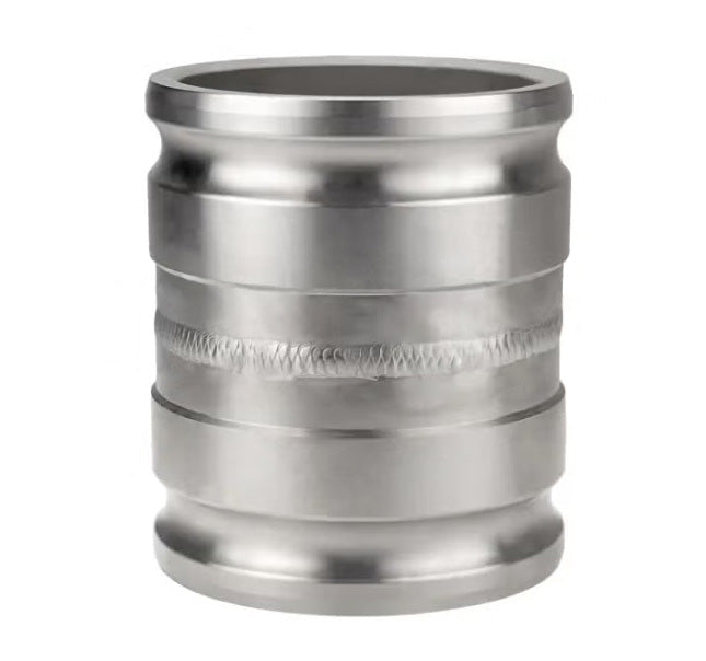 500-AA-SS by Dixon Valve | Cam & Groove Spool Adapter | Type AA | 5" Adapter x 5" Adapter | 316 Stainless Steel