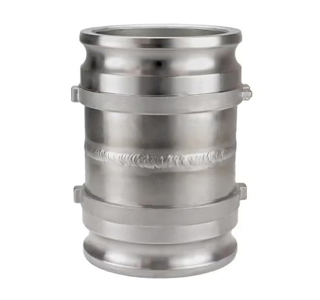 600-AA-SS by Dixon Valve | Cam & Groove Spool Adapter | Type AA | 6" Adapter x 6" Adapter | 316 Stainless Steel