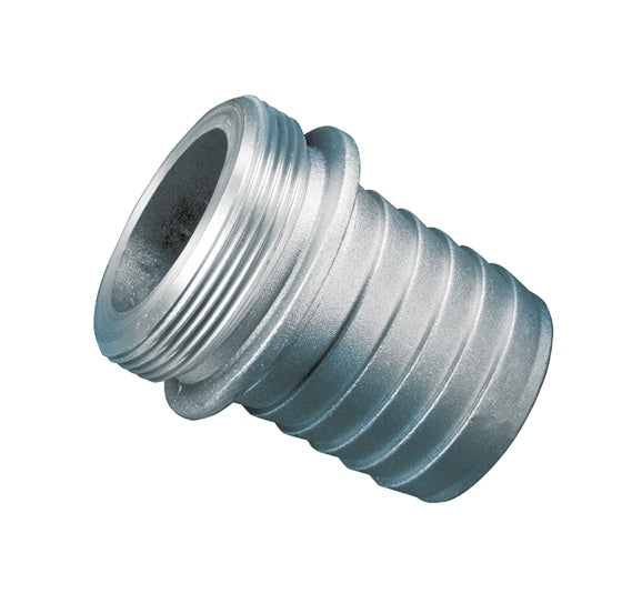 ABM250 by Kuriyama | ABM Series | Pin Lug Coupling | Male End | 2-1/2" Hose Barb x 2-1/2" Male NPSM | Aluminum