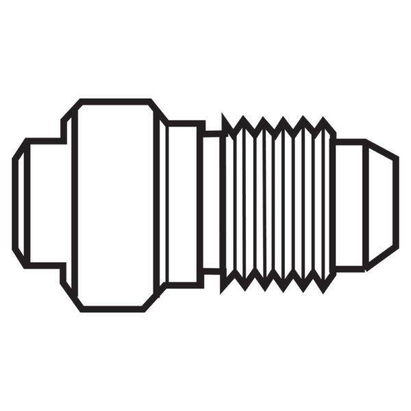 ACP351 by Kurt Hydraulics | Braze in Service Port for Refrigerant Beadlock Hose Coupling