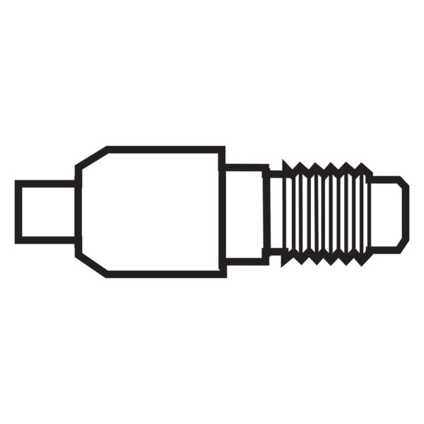 ACPM12A by Kurt Hydraulics | Braze in Service Port for Refrigerant Beadlock Hose Coupling