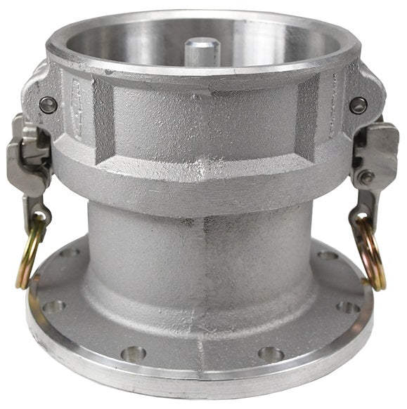 ADLTVR400EZ by Dixon Valve | EZ Boss Lock® Vapor Recovery Coupler with Probe | 4" Coupler x 4" TTMA Flange | Aluminum