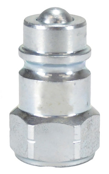 AG4F4 by Dixon Valve | Hydraulic Quick Disconnect Coupling | AG-Series | 1/2" Female NPTF x 1/2" Agricultural Interchange Ball Valve | Plug | Steel