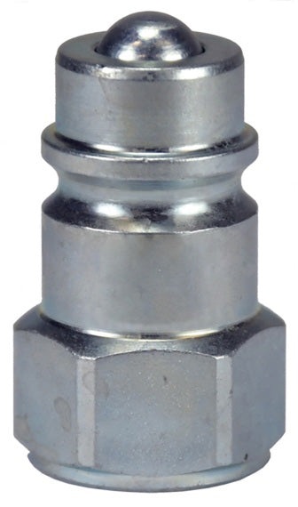 AG4BF4 by Dixon Valve | Hydraulic Quick Disconnect Coupling | AG-Series | 1/2" Female BSPP x 1/2" Agricultural Interchange Ball Valve | Plug | Steel