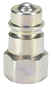 AG4OF4 by Dixon Valve | Hydraulic Quick Disconnect Coupling | AG-Series | 1/2" Female ORB x 1/2" Agricultural Interchange Ball Valve | Plug | Steel
