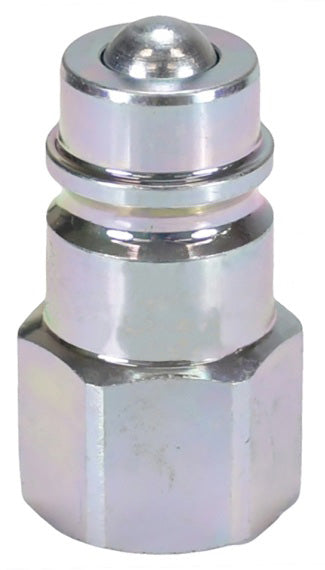 AG4OF5 by Dixon Valve | Hydraulic Quick Disconnect Coupling | AG-Series | 5/8" Female ORB x 1/2" Agricultural Interchange Ball Valve | Plug | Steel